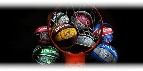 Spalding silver outdoor nba piłka do koszykówki na Arena.pl