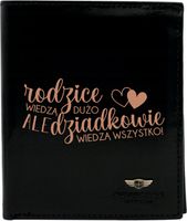 Portfel męski skórzany GRAWEROWANY prezent dla dziadka personalizacja
