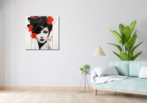 Obraz 70x70cm Kwiatowa Pasja na Arena.pl