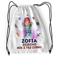 Plecak Sportowy Szkolny Dla Zofii Córki Dziecka Z Nadrukiem Ze Zdjęciem