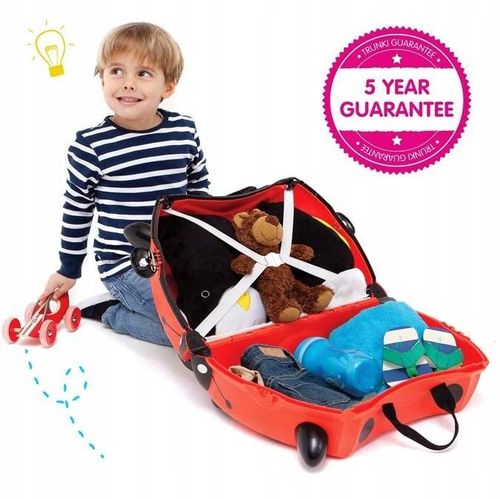 Walizka Trunki dla dzieci jeździk do ciągnięcia na Arena.pl