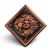 Day And Night | 6 cm | Metal | Przypinka | Resident Evil 8