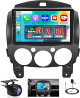 Radio Samochodowe Mazda 2 2007-2014 9 Cali 64GB Carplay Android Auto