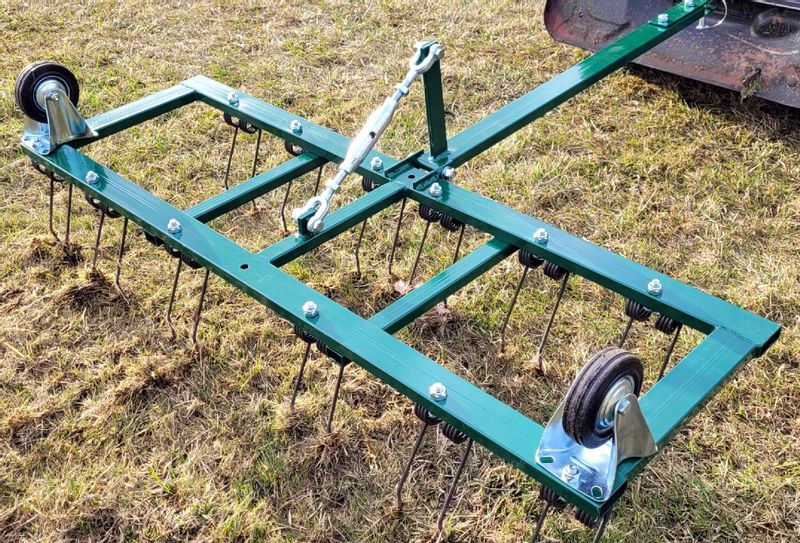 AERATOR DO KOSIARKI TRAKTORKA QUADA BRONA GRABIE WERTYKULATOR AREATOR METAL zdjęcie 5