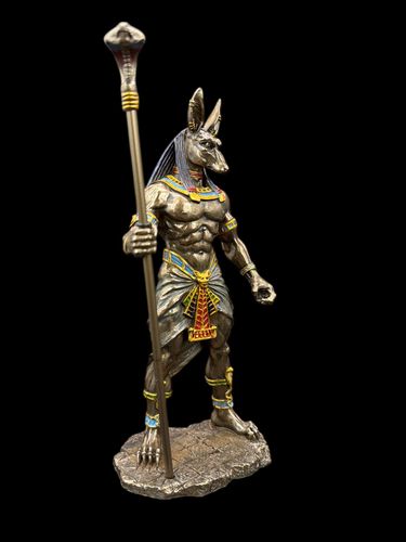 EGIPSKI BÓG ANUBIS Z KOBRĄ VERONESE (WU76642A4) na Arena.pl