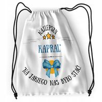 Plecak Dla Kaprala Sportowy Szkolny Worek Torba Z Nadrukiem Ze Zdjęciem
