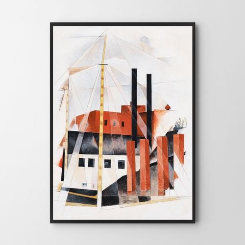 Plakat cyfrowy do wydruku demuth budynek na Arena.pl