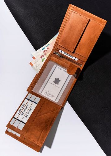 duży, skórzany portfel męski w orientacji poziomej - always wild na Arena.pl