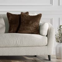 Poszewka dekoracyjna HENRY 45x45 brązowy x2 DecoKing