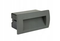 Lampa LED Schodowa Wpuszczana 4W IP65 Ciemnoszara SU-MA