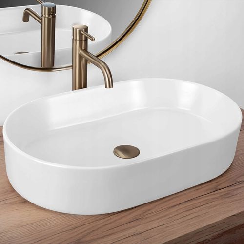 REA KOREK KLIK KLAK DO UMYWALKI ZŁOTY SZCZOTKOWANY UMYWALKOWY KLIK KLAK na Arena.pl