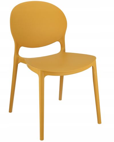 krzesło justin musztardowe na Arena.pl