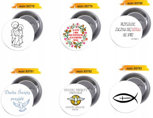 Przypinki buttony RELIGIJNE - BÓG JEST DOBRY na Arena.pl