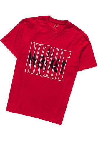 LEE NIGHT WALKER TEE BRIGHT RED L62TREEF M na Arena.pl