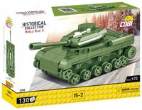 KLOCKI Konstrukcyjne Do Układania II WOJNA ŚWIATOWA IS-2 Modele HISTORYCZNE