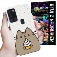 ETUI CASE DO SAMSUNG A21S - SŁODKI KOTEK KOT OBUDOWA PLECKI