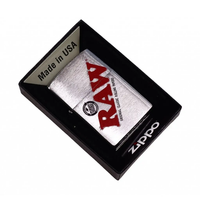 zapalniczka benzynowa zippo raw silver
