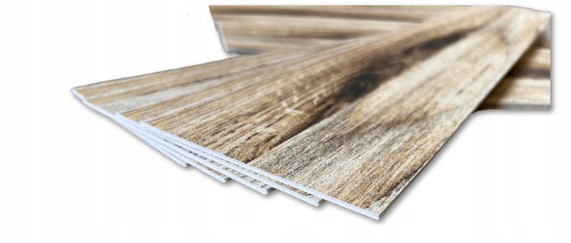 Deska Panele ŚCIENNE SAMOPRZYLEPNE DEKORACYJNE drewno 10x60cm M44 - 1szt zdjęcie 3