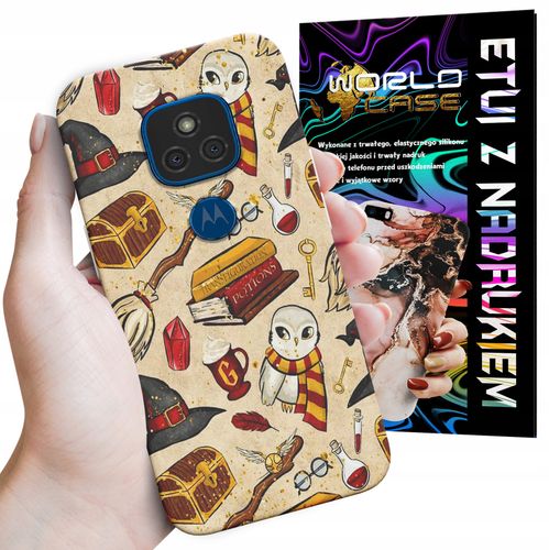 ETUI CASE DO MOTOROLA G9 Play G9 E7 PLUS - WZORY DLA FANÓW ŚWIATA MAGII na Arena.pl