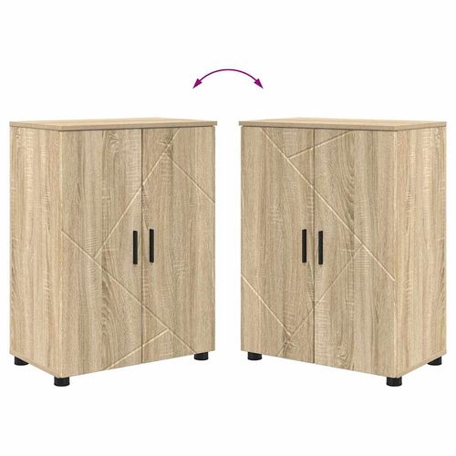 Szafka Łazienkowa z półką z drzwiami dąb sonoma 60 x 35 x 80 cm na Arena.pl