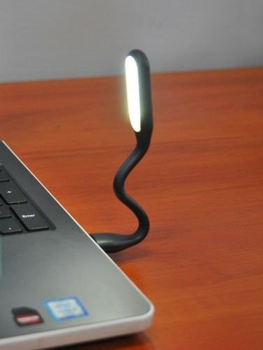 Lampka silikonowa USB - czarna na Arena.pl