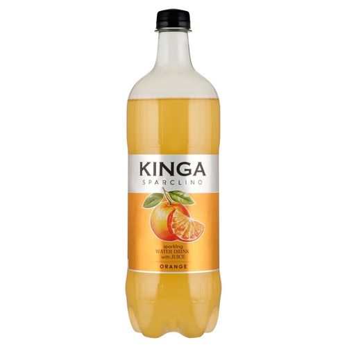 KINGA PIENIŃSKA SPARCLINO POMARAŃCZ Napój gazowany ORANGE PET 6x1L zgrzewka na Arena.pl