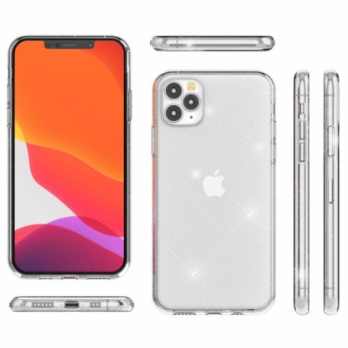 Etui Iphone 11 Pro Brokat Trans Glitter Transparentne na Arena.pl