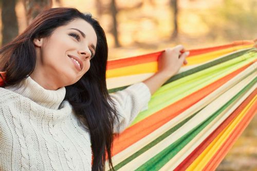 Hamak ogrodowy EDEN SUMMER w paski na Arena.pl