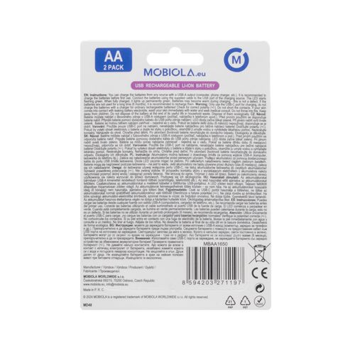 BATERIA / AKUMULATOR MOBIOLA  MBAA1650 USB-C na Arena.pl