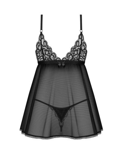 babydoll i stringi m/l blomentis obsessive na Arena.pl