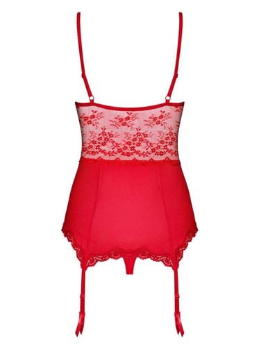 gorset i stringi lovica obsessive czerwony s/m na Arena.pl
