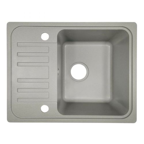 Aquamarin Zlew Granite, 57 x 45 cm, szary na Arena.pl