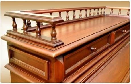 Tralka drewniana ozdobna do mebli ∅ 19 x H 62 mm - DR00087 na Arena.pl