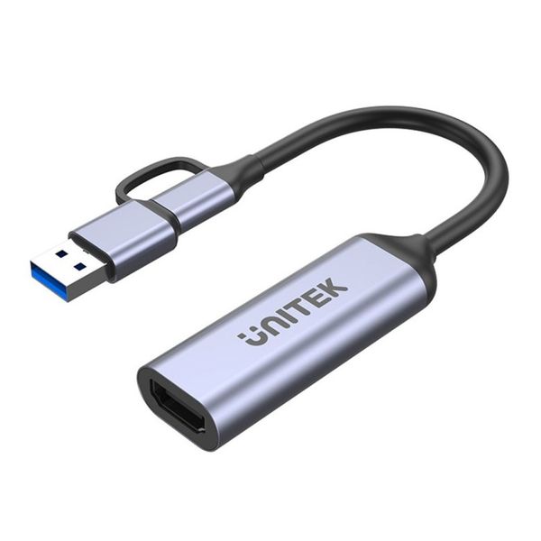 Unitek Grabber video USB-C/A, 4K HDMI 1.4b zdjęcie 5