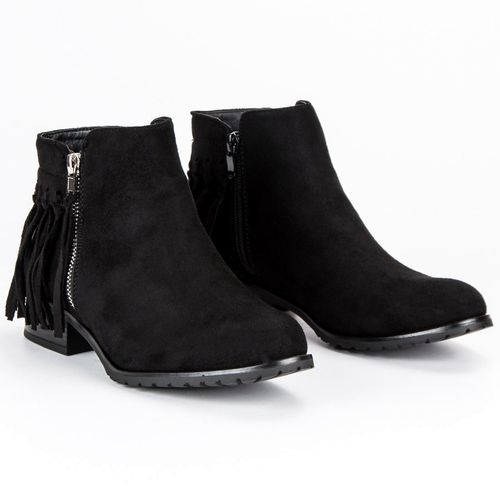 Zamszowe botki boho r.38 na Arena.pl
