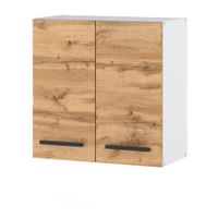 szafka kuchenna wisząca modułowa nowoczesna 60cm blande biała dąb wotan