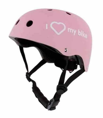 Kask M dla dzieci 3-7 lat z lampką LED różowy na Arena.pl