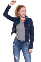 DAMSKA KURTKA JEANSOWA LEE SLIM RIDER MEAN STREAKS L541KIMS S