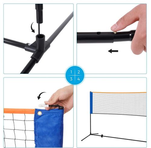 Siatka do badmintona na stelażu Rocket na Arena.pl