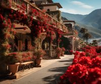 Plakat 60x50cm Czerwona Idylla