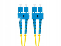 Lanberg FO-SUSU-SD11-0050-YE kabel optyczny 5 m SC/UPC G.657.A1