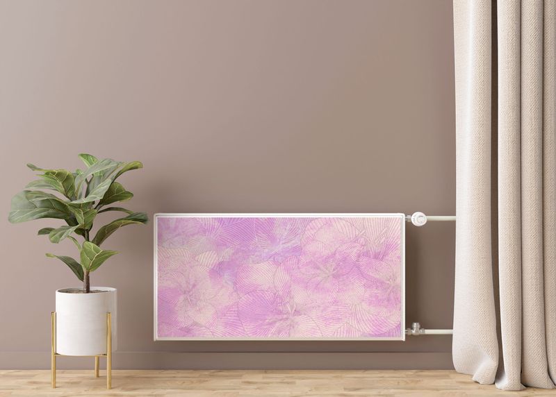 MASKOWNICA Magnetyczna Kaloryfera Orchidea KWIATY 90cm x 60cm zdjęcie 7