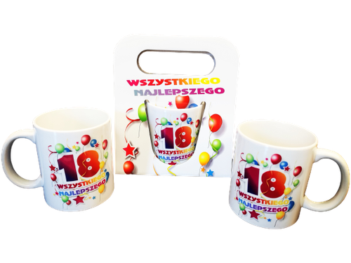 kubek w torebce WSZYSTKIEGO NAJLEPSZEGO ''18'' na Arena.pl