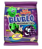 BLUBLO Żelki jeżynki 80g x 12 sztuk