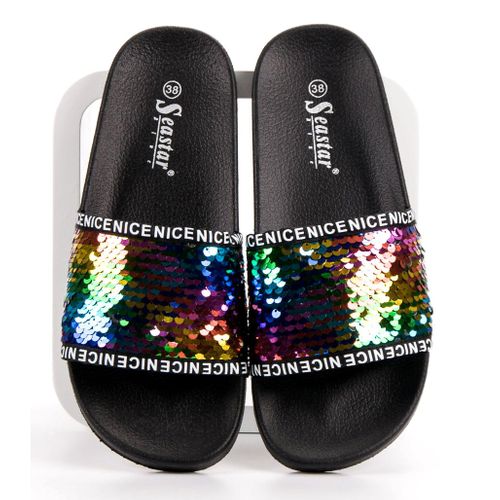 Cekinowe Klapki r.41 na Arena.pl