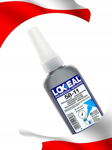KLEJ USZCZELNIAJĄCY DO GWINTÓW LOXEAL 58-11 WYSOKA LEPKOŚĆ DO GAZÓW 50 ml na Arena.pl