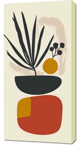 Obraz 50x100cm Botaniczny Wgląd zdjęcie 1