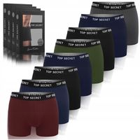 TOP SECRET Bokserki Męskie Bawełniane 8pak Rozmiar XXL