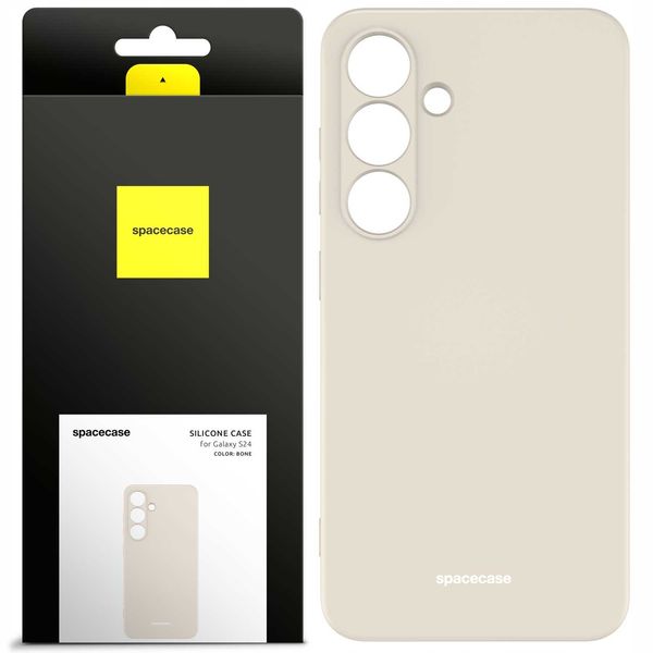 Spacecase Silicone Case Galaxy S24 Bone zdjęcie 1