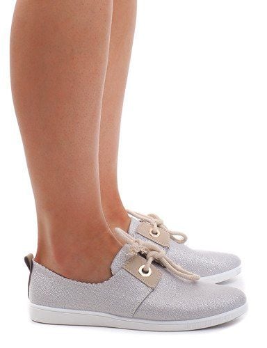 SZNUROWANE TRAMPKI VT79-3 SILVER 40 na Arena.pl